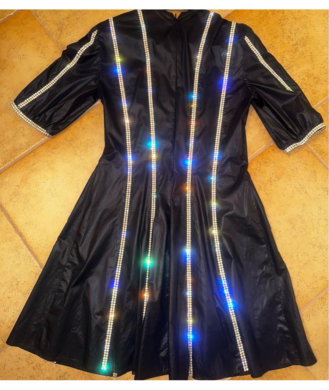 CHRISTOPHER KANE Черное хлопковое коктейльное платье, фото 2