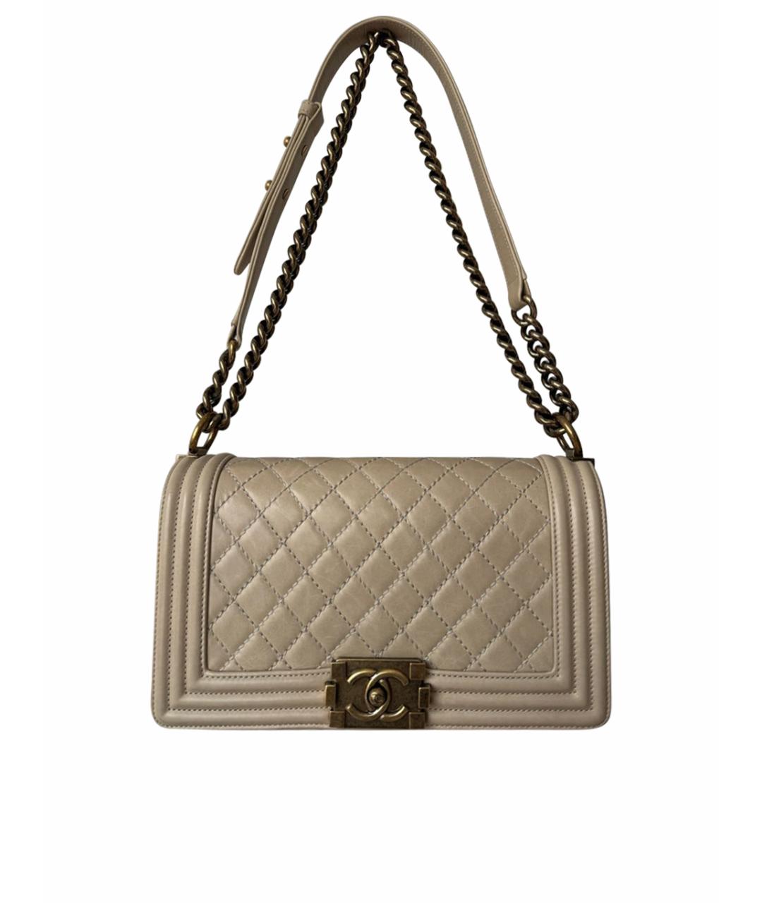 CHANEL Кожаная сумка через плечо, фото 1