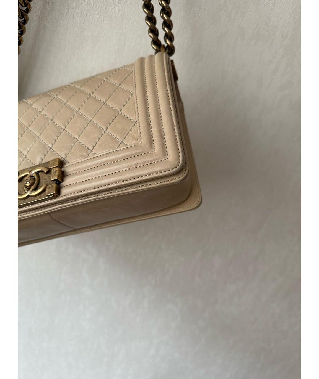 CHANEL Кожаная сумка через плечо, фото 6