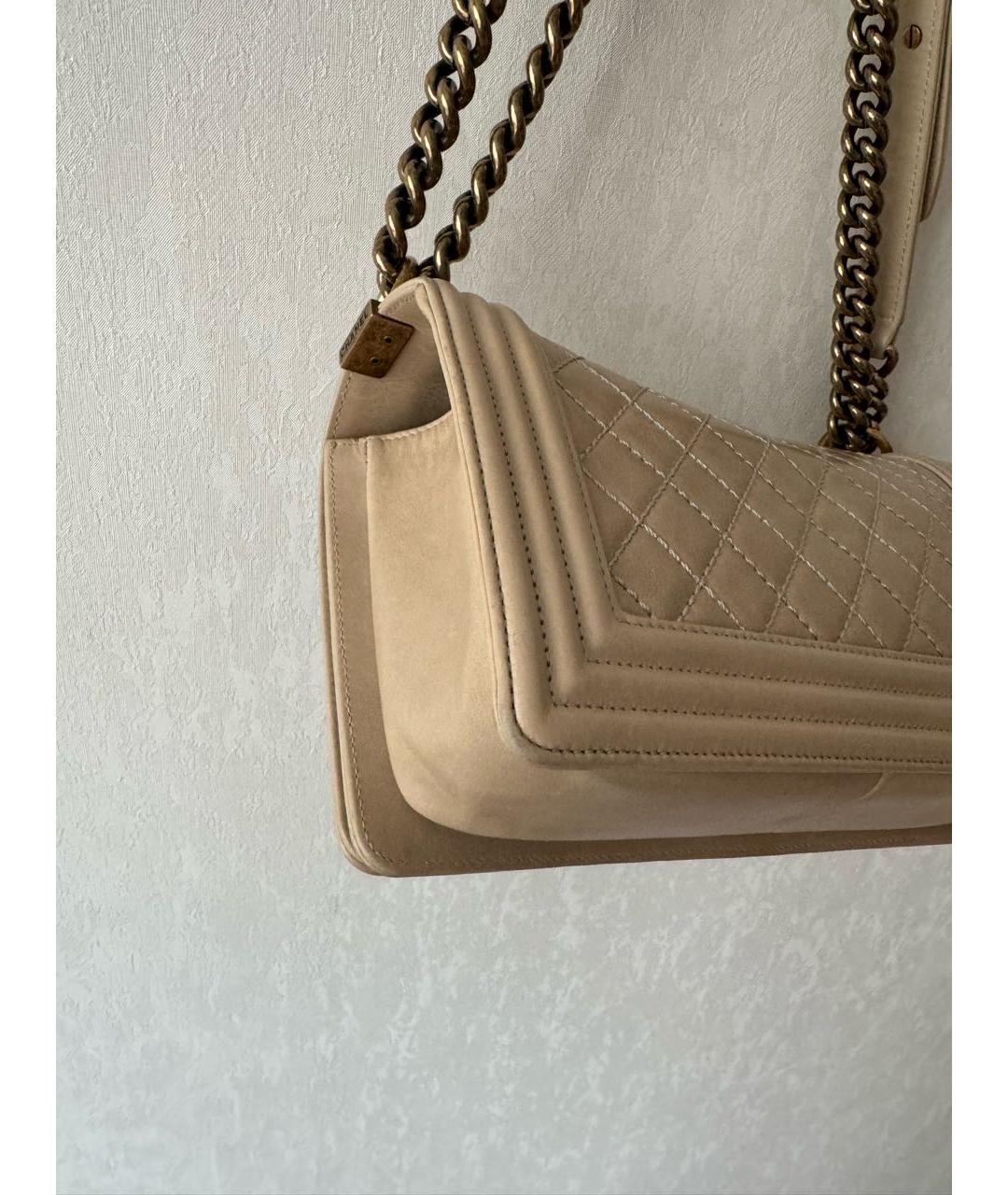 CHANEL Кожаная сумка через плечо, фото 4