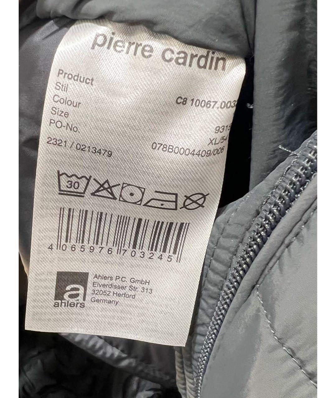 PIERRE CARDIN Серая полиэстеровая куртка, фото 8