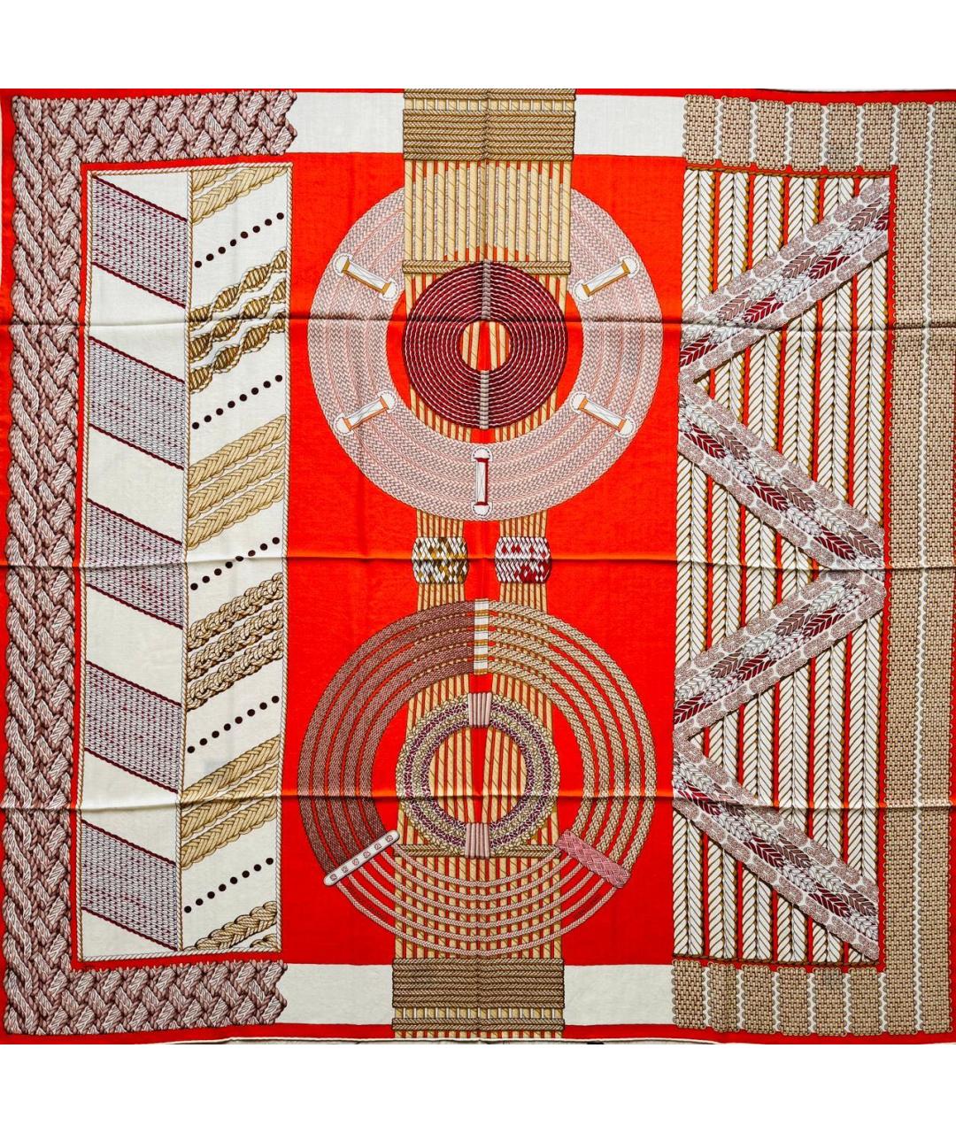 HERMES Мульти кашемировый платок, фото 8