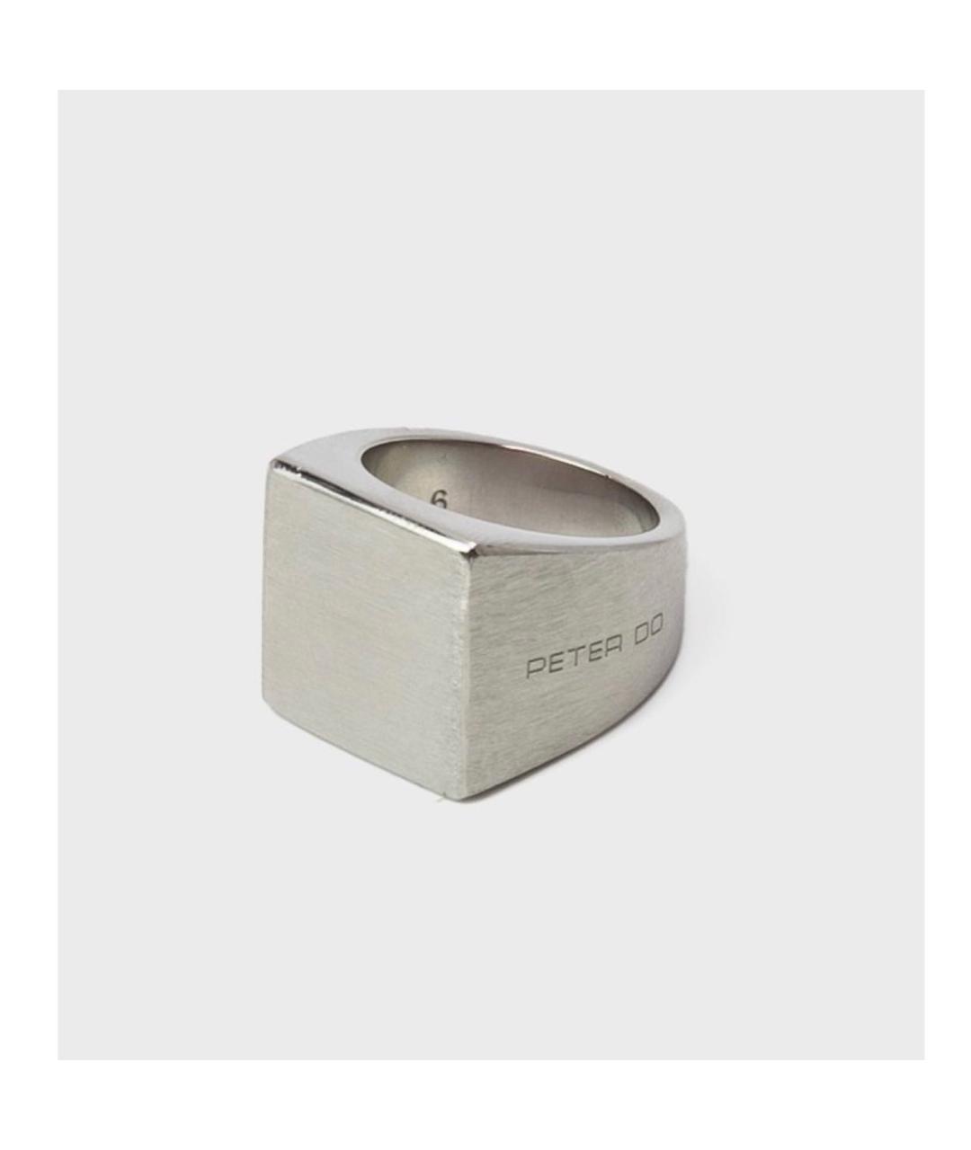 Peter Do silver insignia ring - リング(指輪)