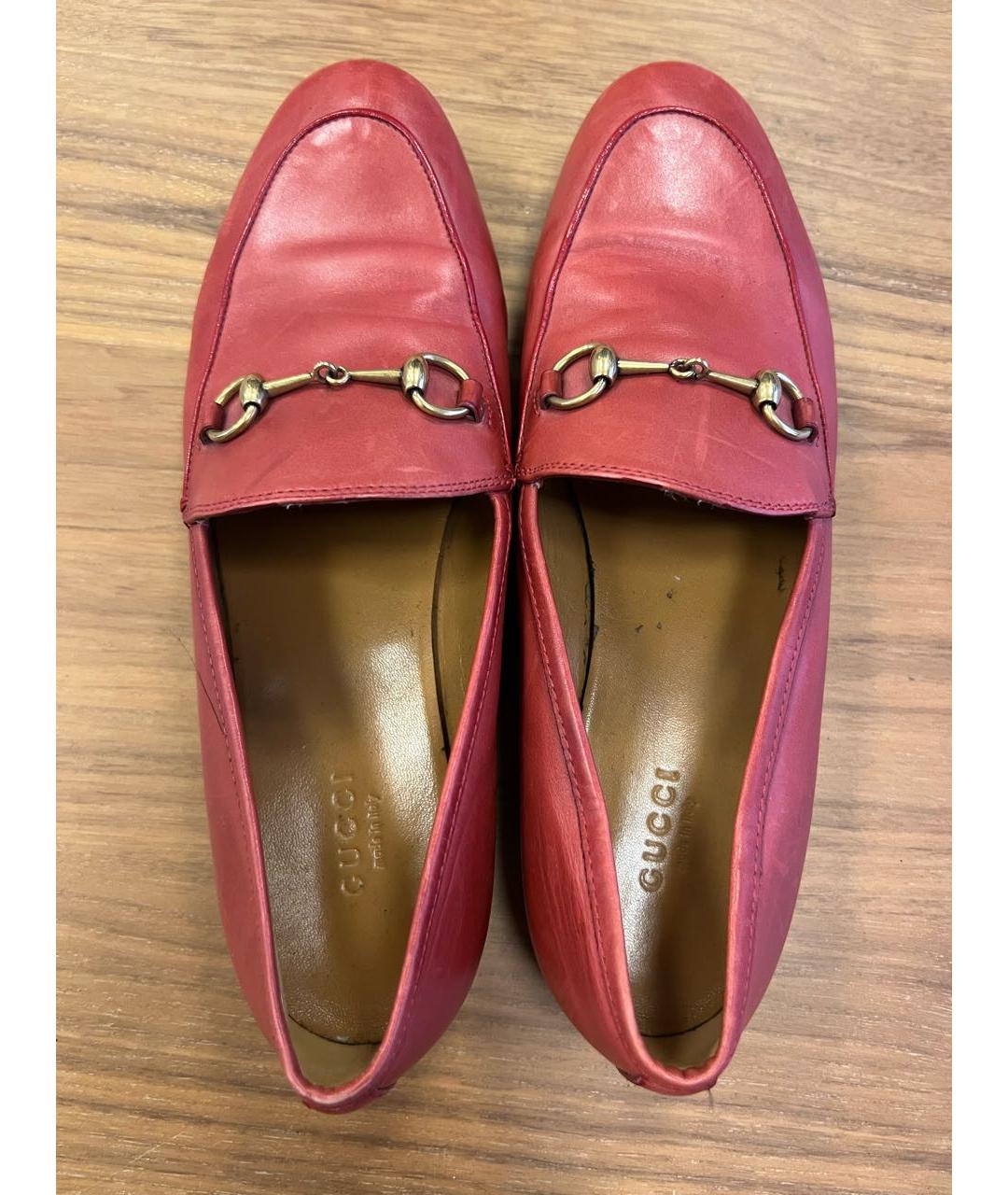 Gucci jordaan cheap loafer red