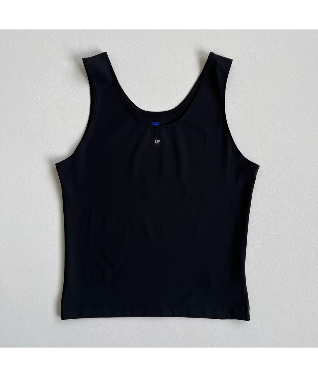 YEEZY Черная синтетическая майка, фото 2