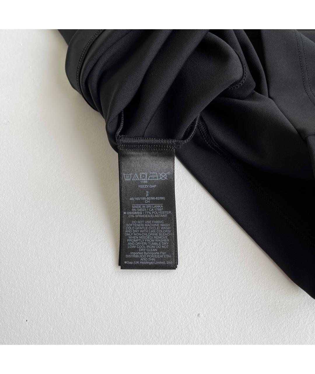 YEEZY Черная синтетическая майка, фото 5