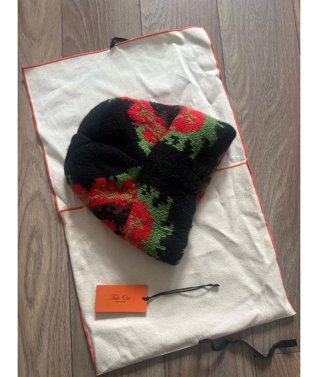 TAK.ORI Красная шерстяная шапка, фото 3