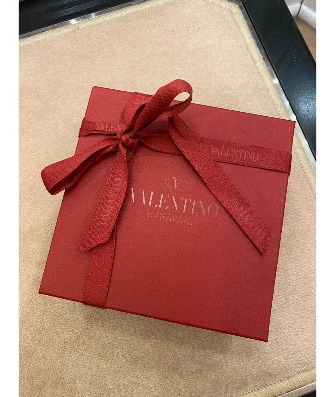 VALENTINO Черный кожаный ремень, фото 8