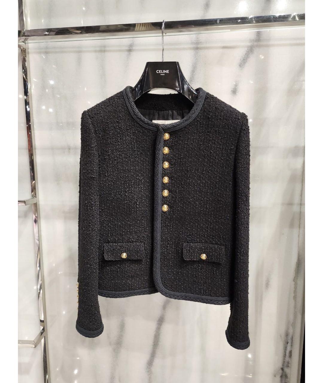 CELINE Черный жакет/пиджак, фото 5