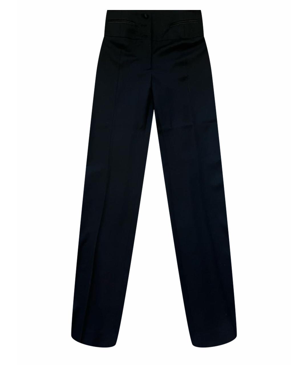 CELINE Черные шерстяные брюки узкие, фото 1