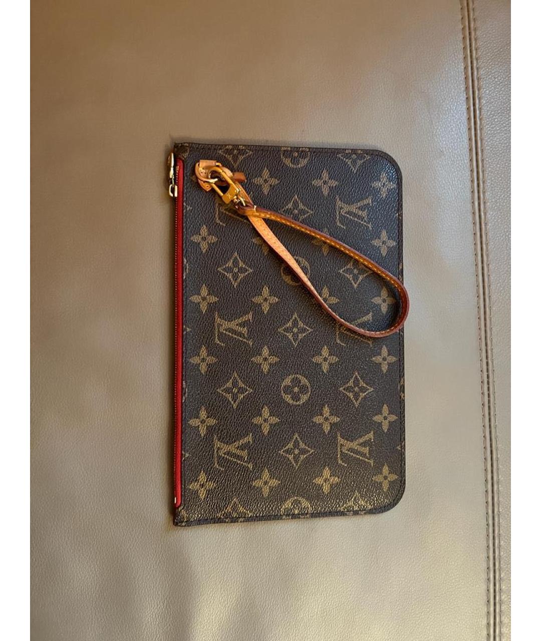 LOUIS VUITTON PRE-OWNED Коричневый кошелек, фото 7