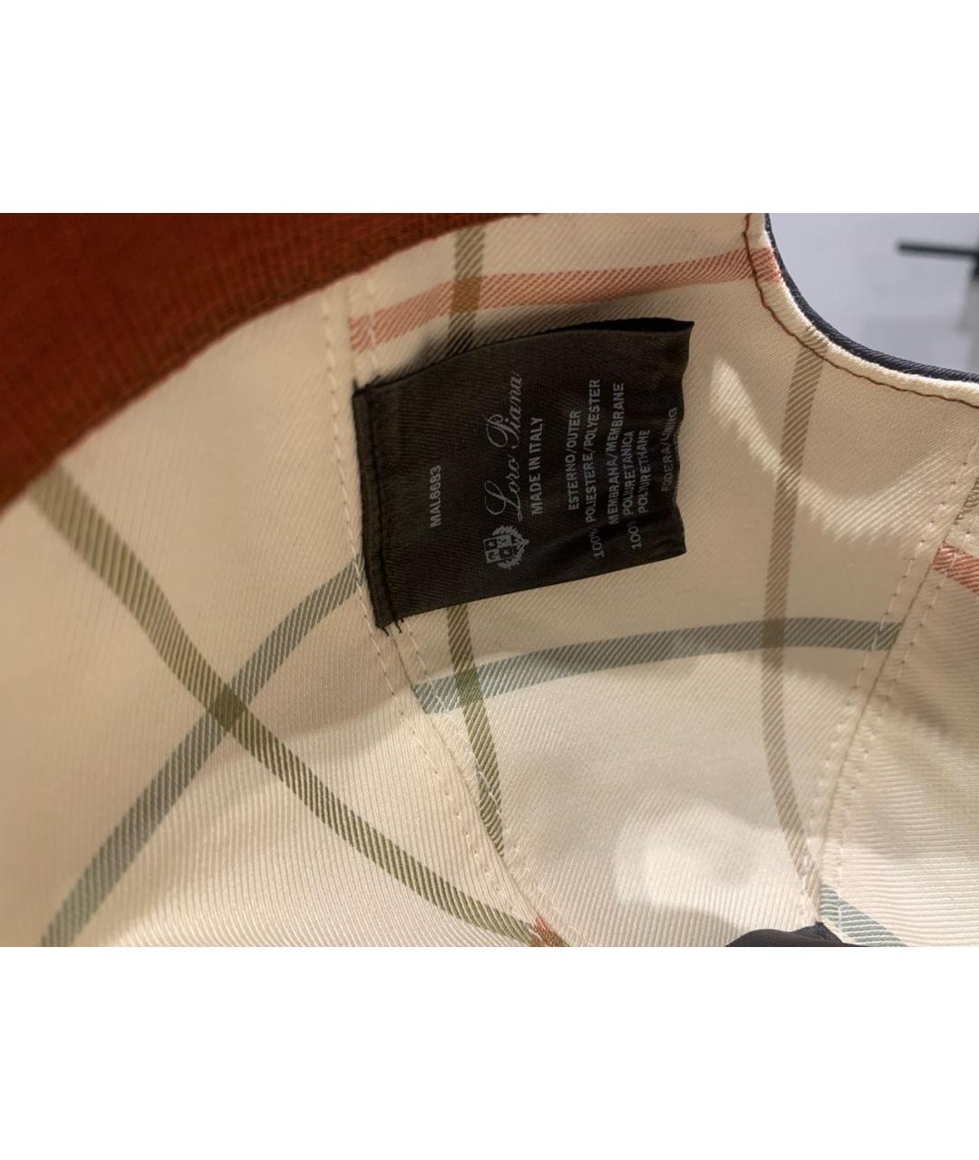 LORO PIANA Черная кепка/бейсболка, фото 6