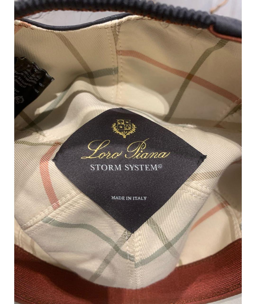 LORO PIANA Черная кепка/бейсболка, фото 7