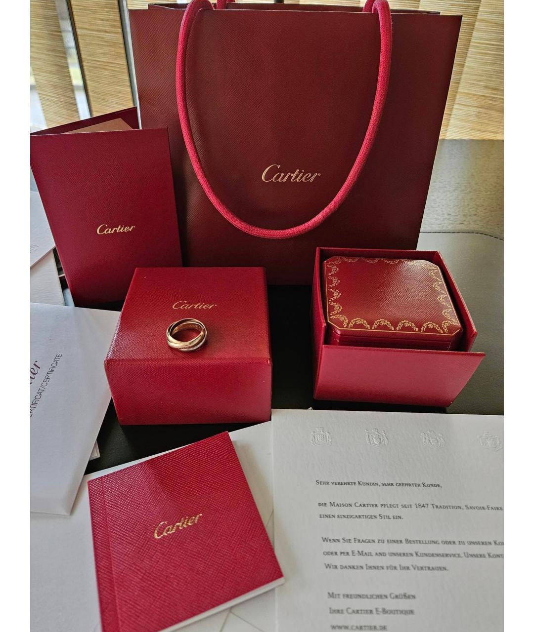 CARTIER Мульти кольцо из розового золота, фото 2