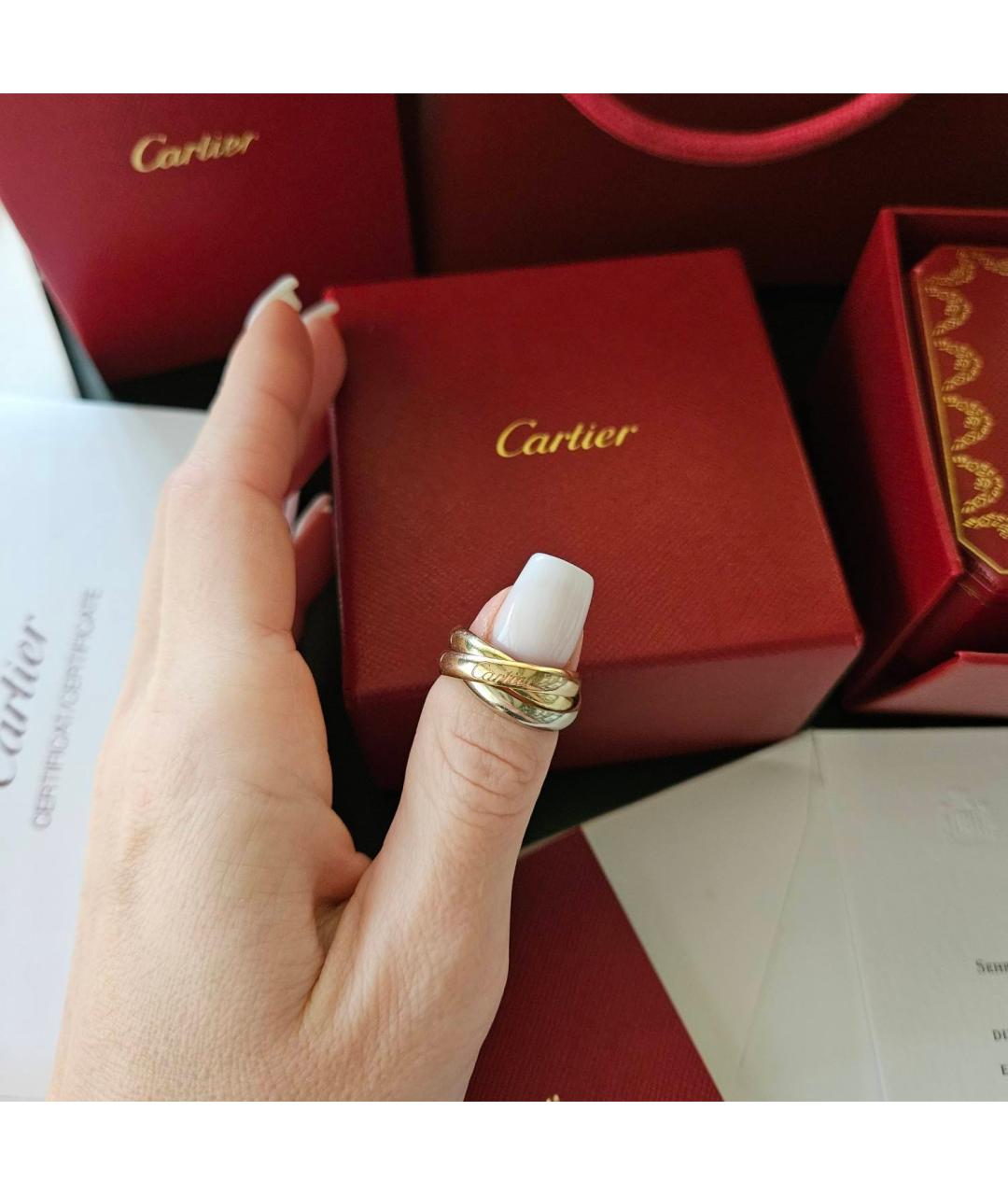 CARTIER Мульти кольцо из розового золота, фото 9