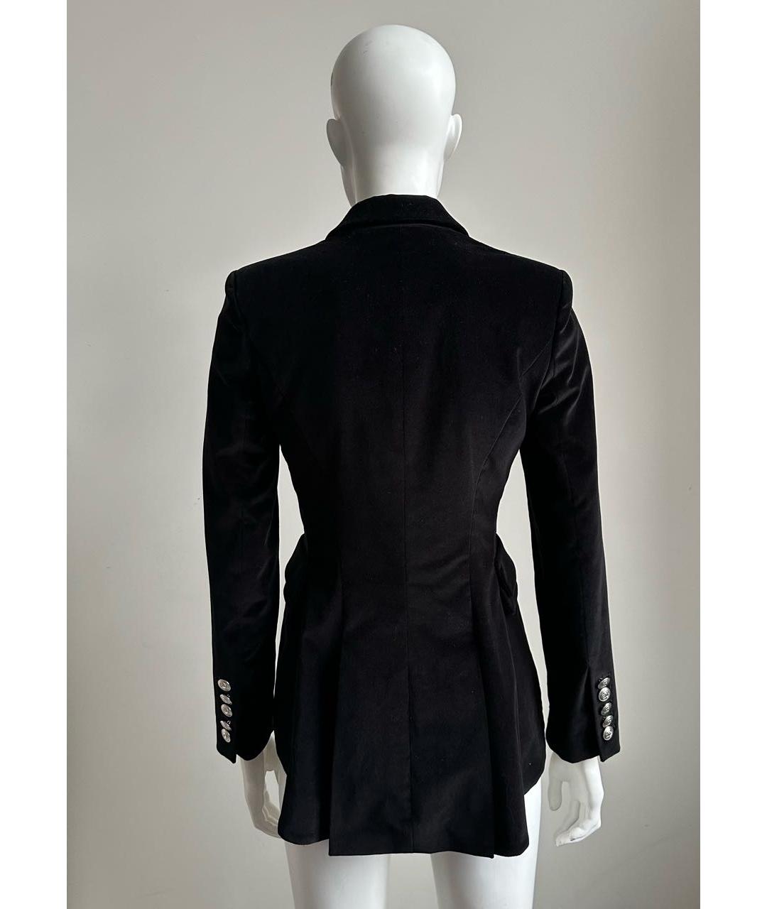 MCQ ALEXANDER MCQUEEN Черный шерстяной жакет/пиджак, фото 6