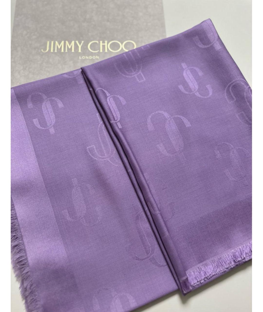 JIMMY CHOO Шерстяной платок, фото 4