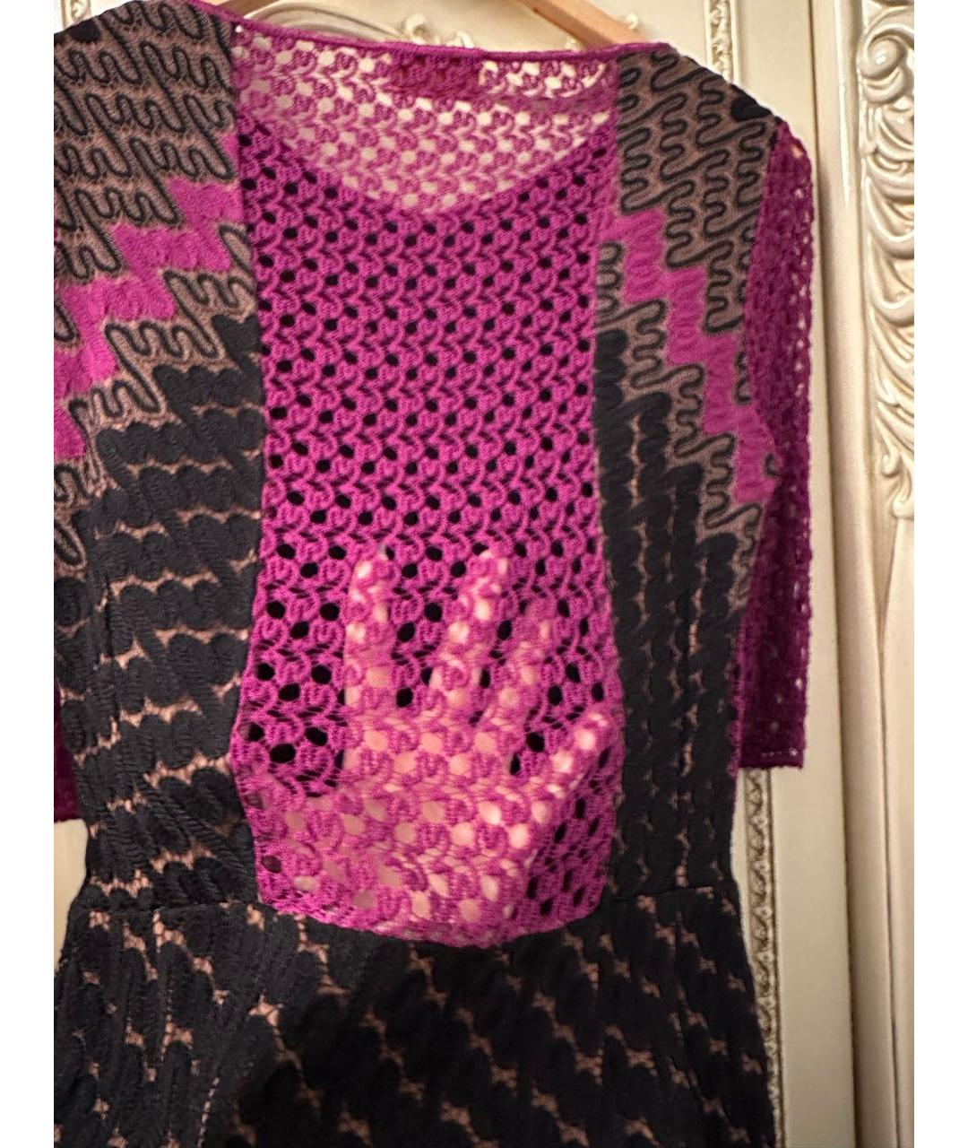 MISSONI Фиолетовое коктейльное платье, фото 3