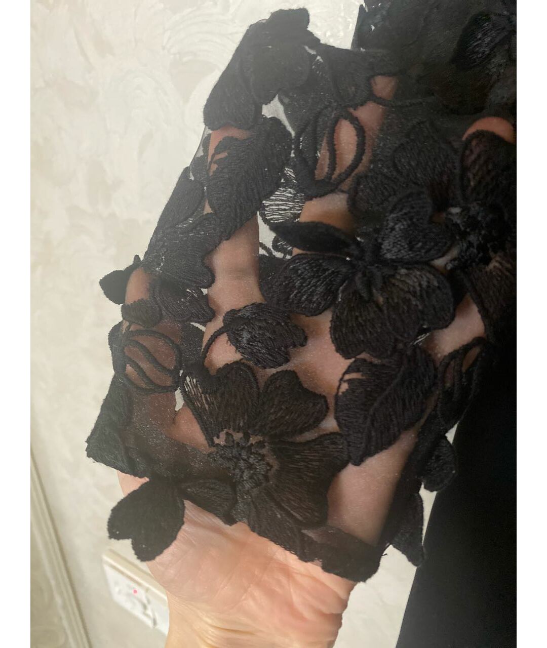 GIAMBA Черное вискозное коктейльное платье, фото 4