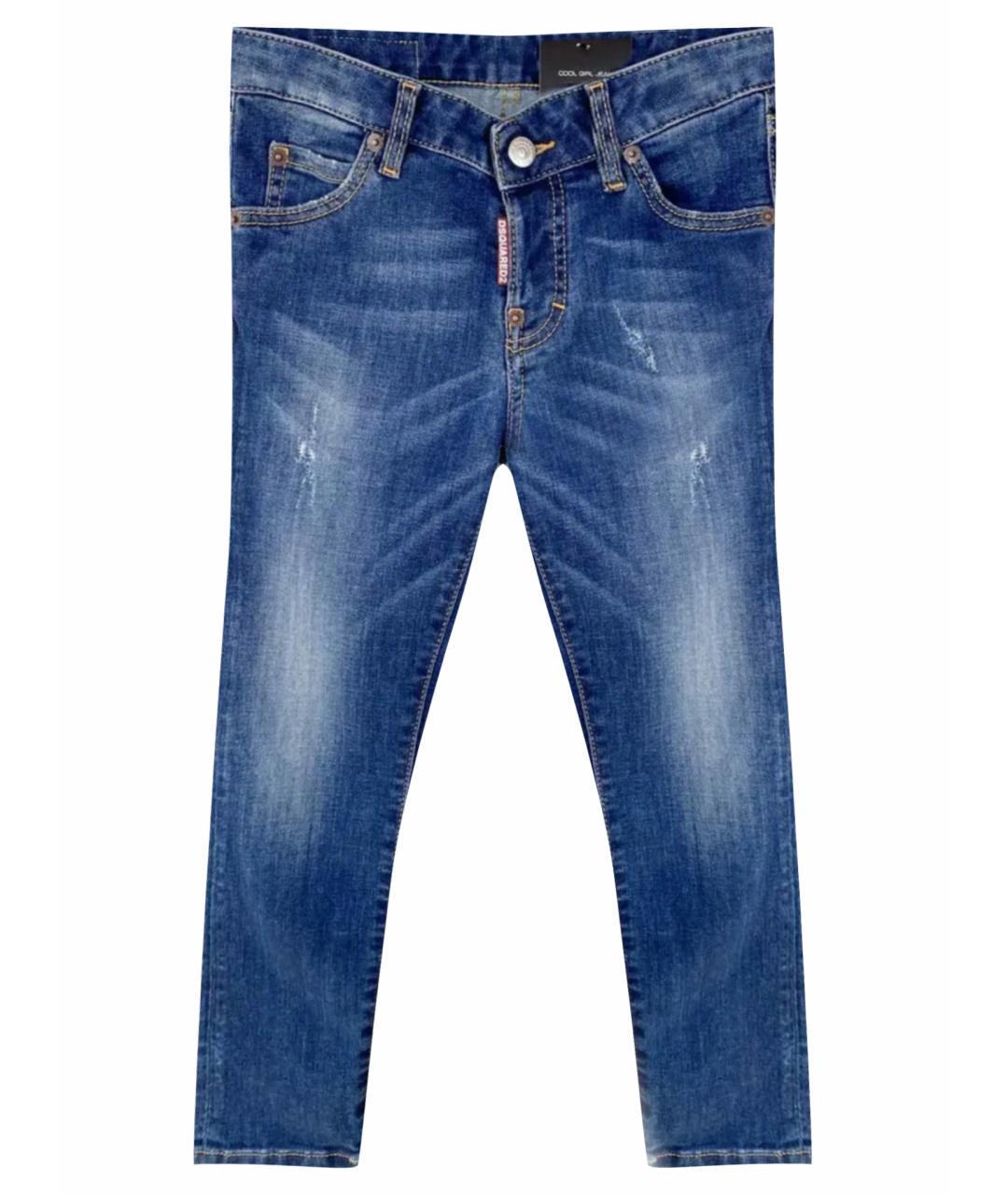 DSQUARED2 Синие деним детские джинсы, фото 1