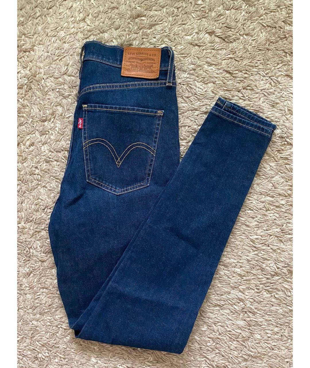 LEVI'S Темно-синие джинсы слим, фото 2