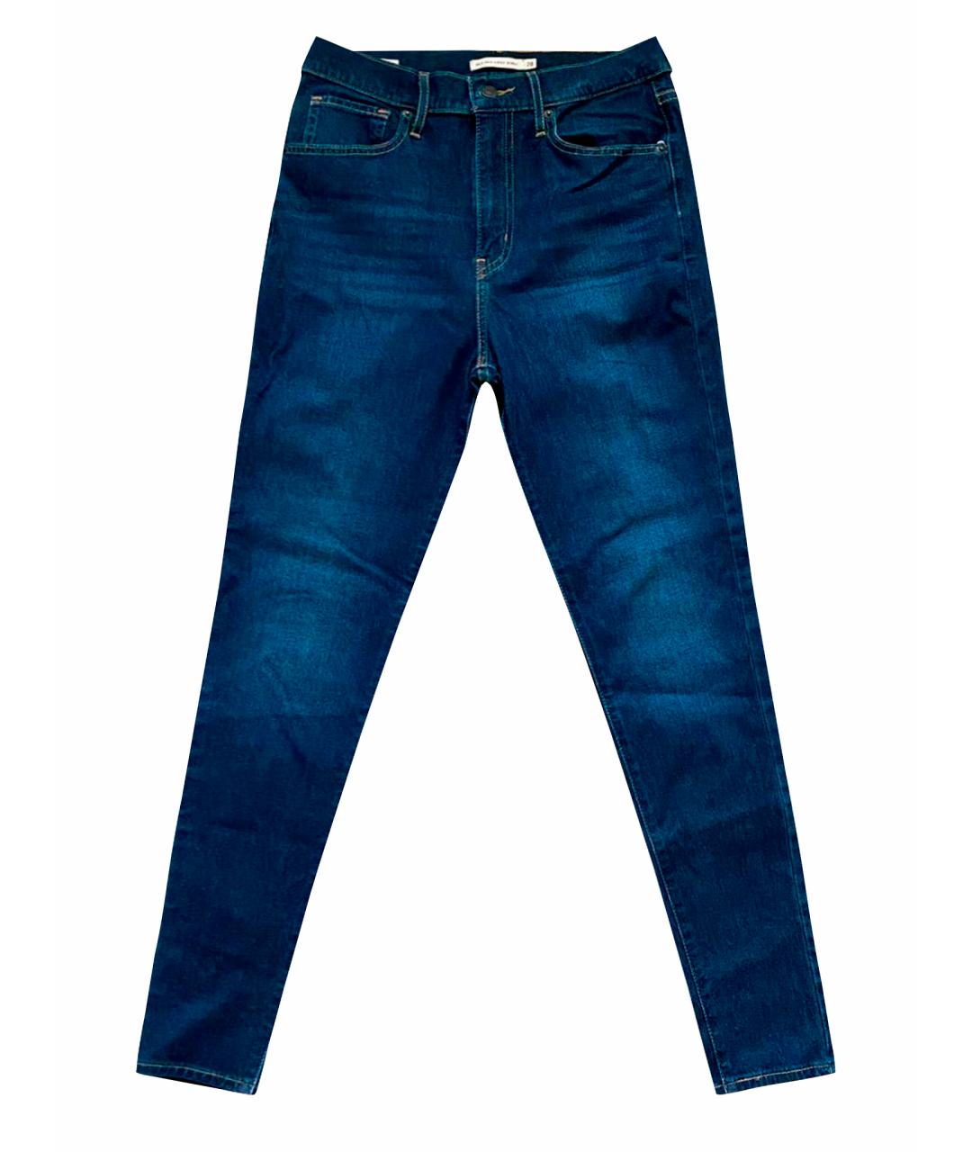 LEVI'S Темно-синие джинсы слим, фото 1