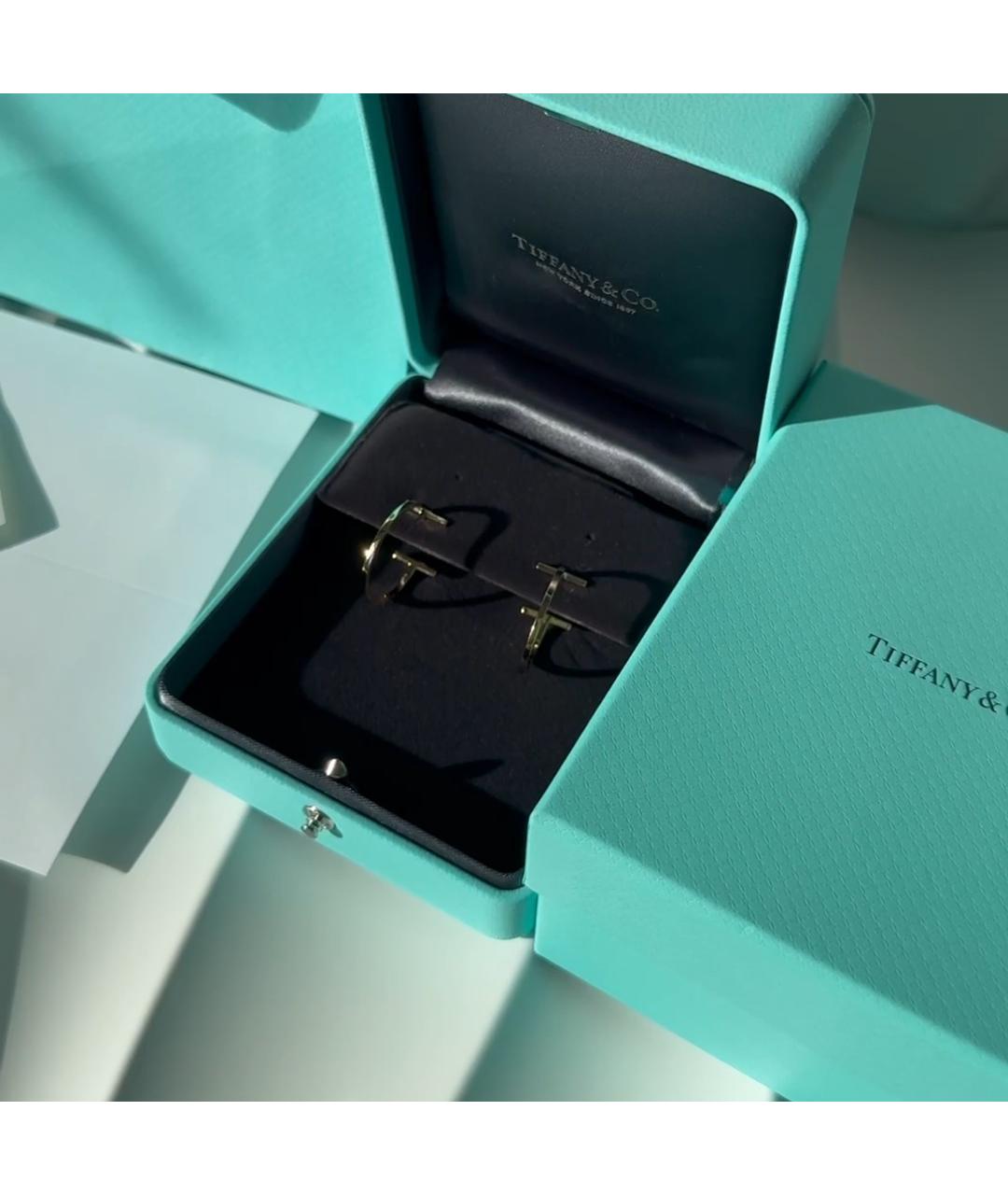 TIFFANY&CO Золотые серьги из желтого золота, фото 4