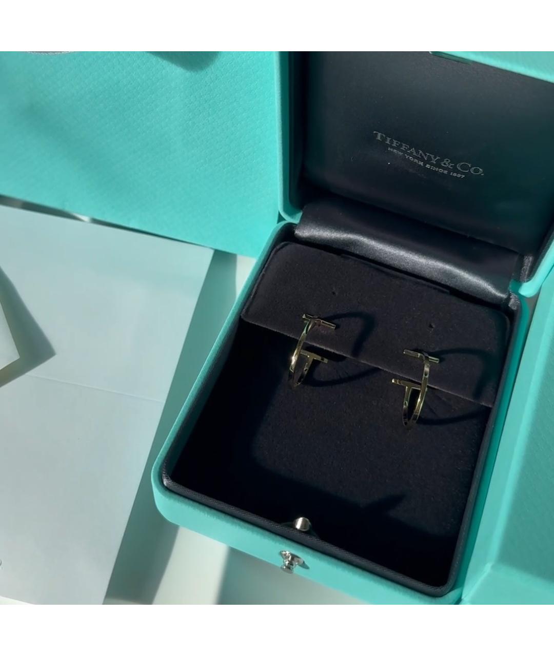 TIFFANY&CO Золотые серьги из желтого золота, фото 6