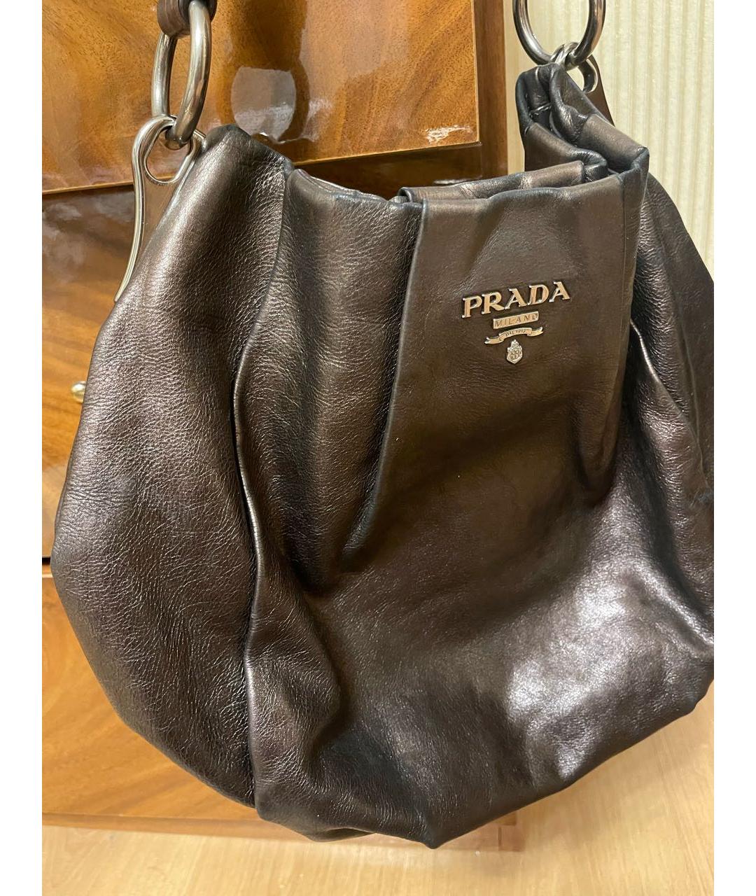 PRADA Кожаная сумка тоут, фото 4