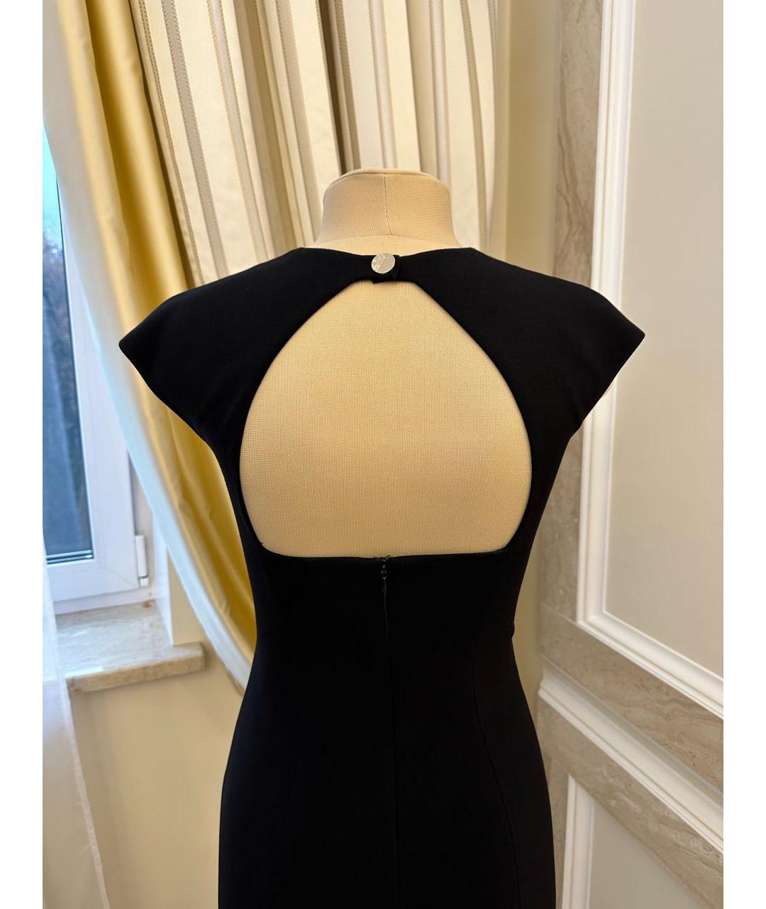VERSACE COLLECTION Черное коктейльное платье, фото 2