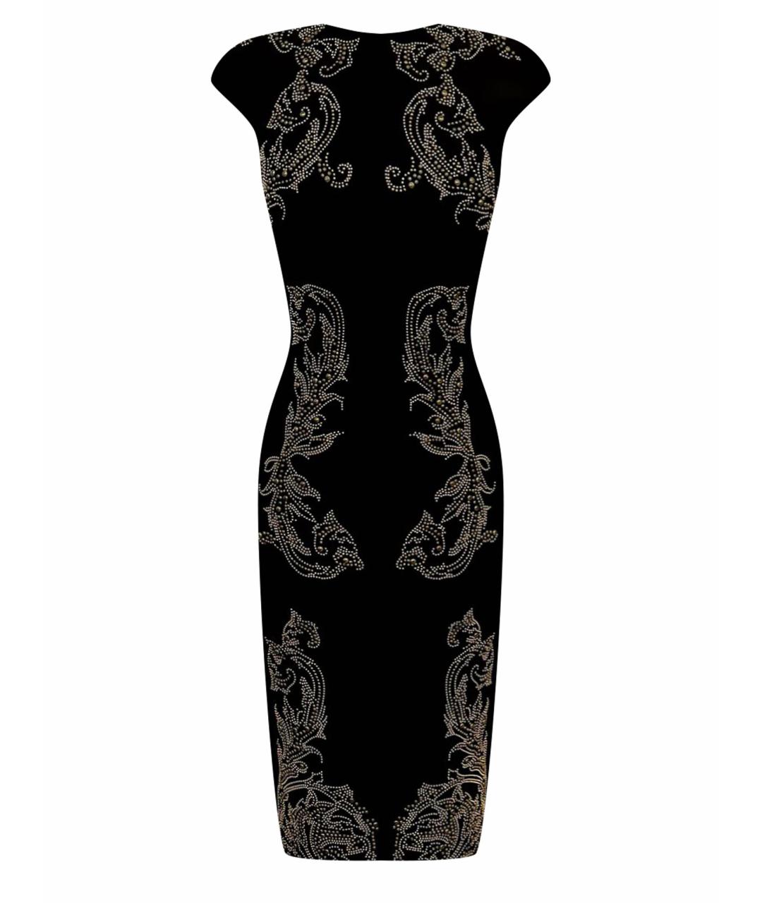 VERSACE COLLECTION Черное коктейльное платье, фото 1