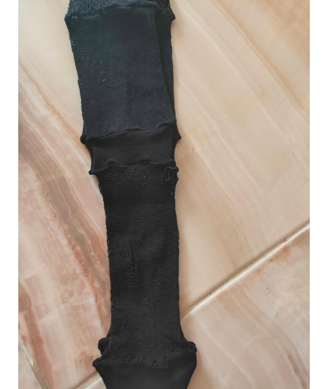 CHANEL PRE-OWNED Черные носки, чулки и колготы, фото 7