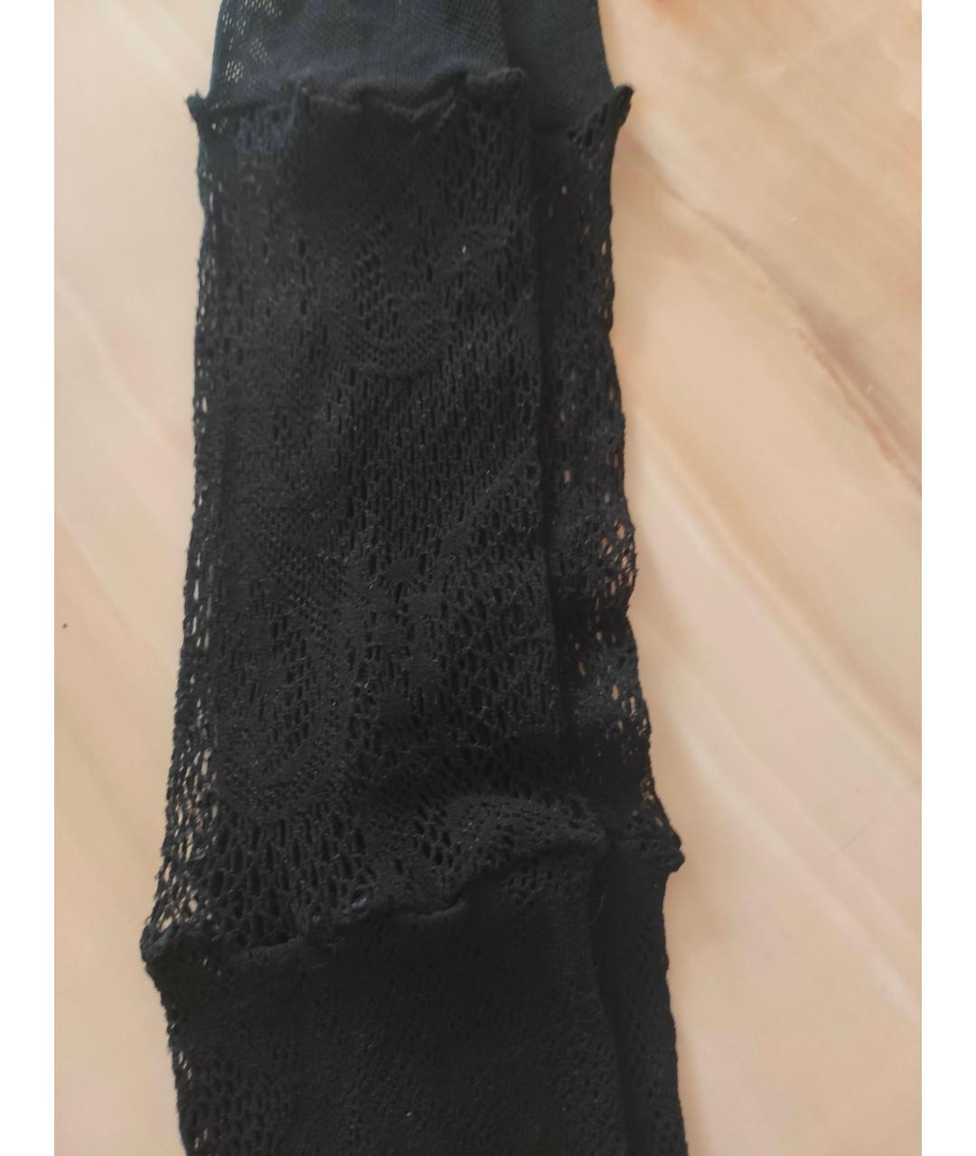 CHANEL PRE-OWNED Черные носки, чулки и колготы, фото 6