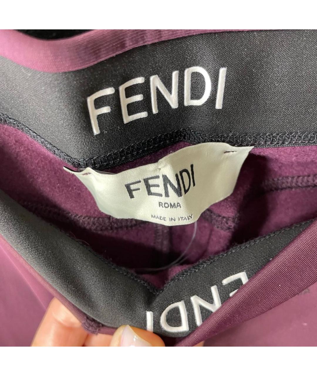 FENDI Брюки узкие, фото 2