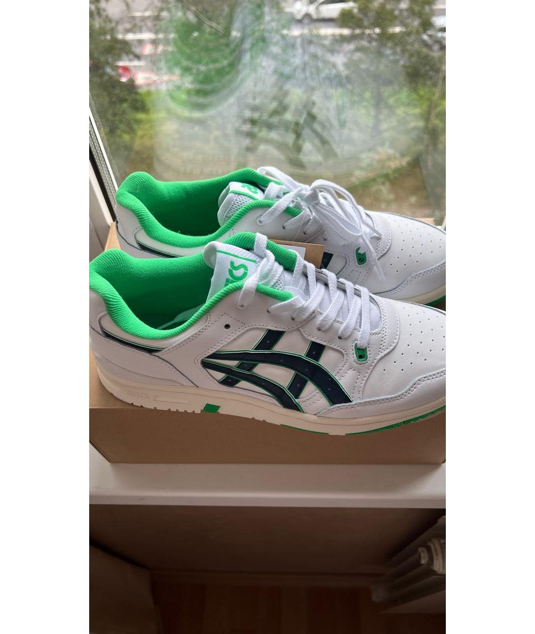 ASICS Зеленые низкие кроссовки / кеды, фото 2