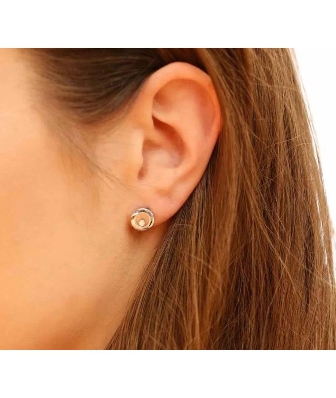 CHOPARD Белые серьги из белого золота, фото 4