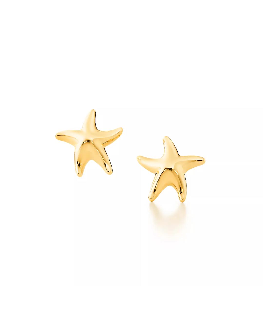 TIFFANY&CO Золотые серьги из желтого золота, фото 3