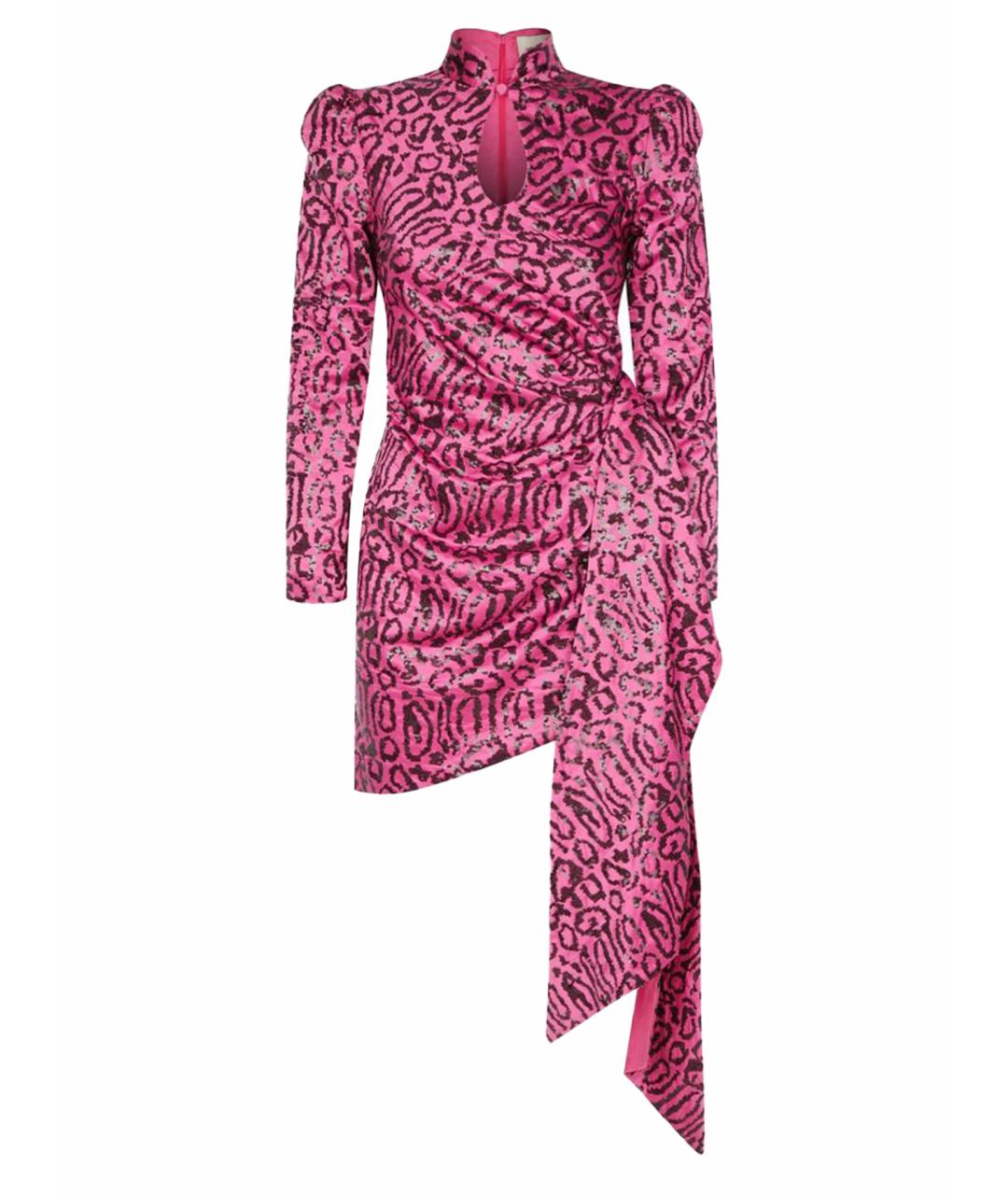 GIUSEPPE DI MORABITO Розовое полиэстеровое вечернее платье, фото 1