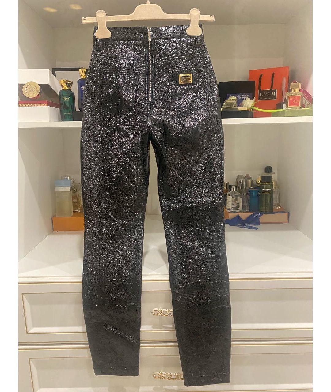 DOLCE&GABBANA Черные джинсы слим, фото 2