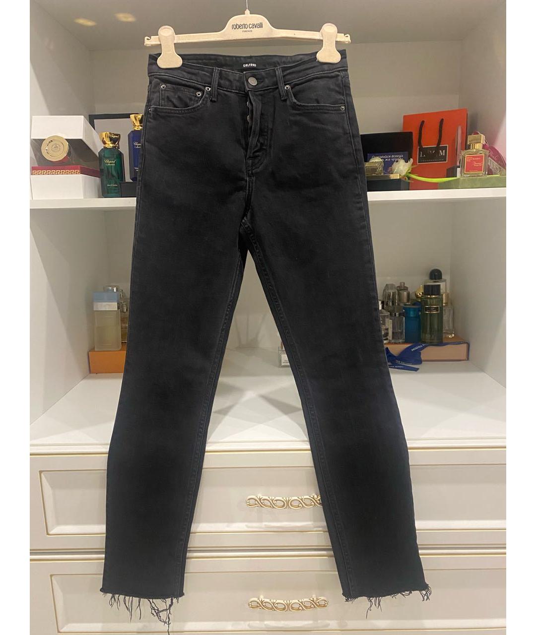 GRLFRND Черные джинсы слим, фото 7