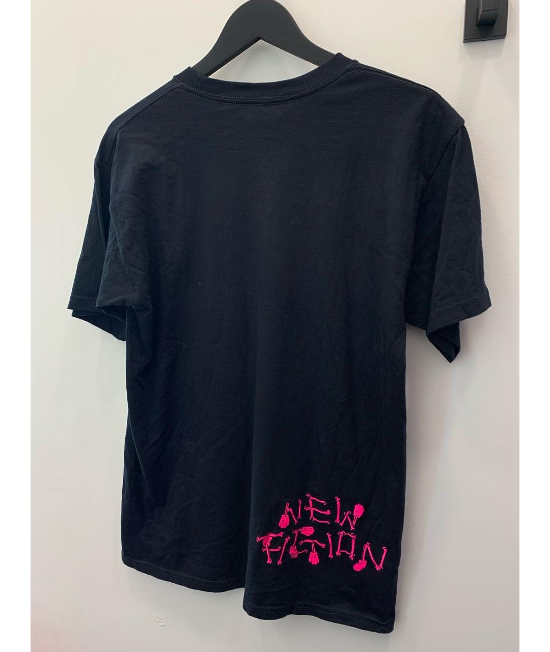 KAWS Черная хлопковая футболка, фото 2