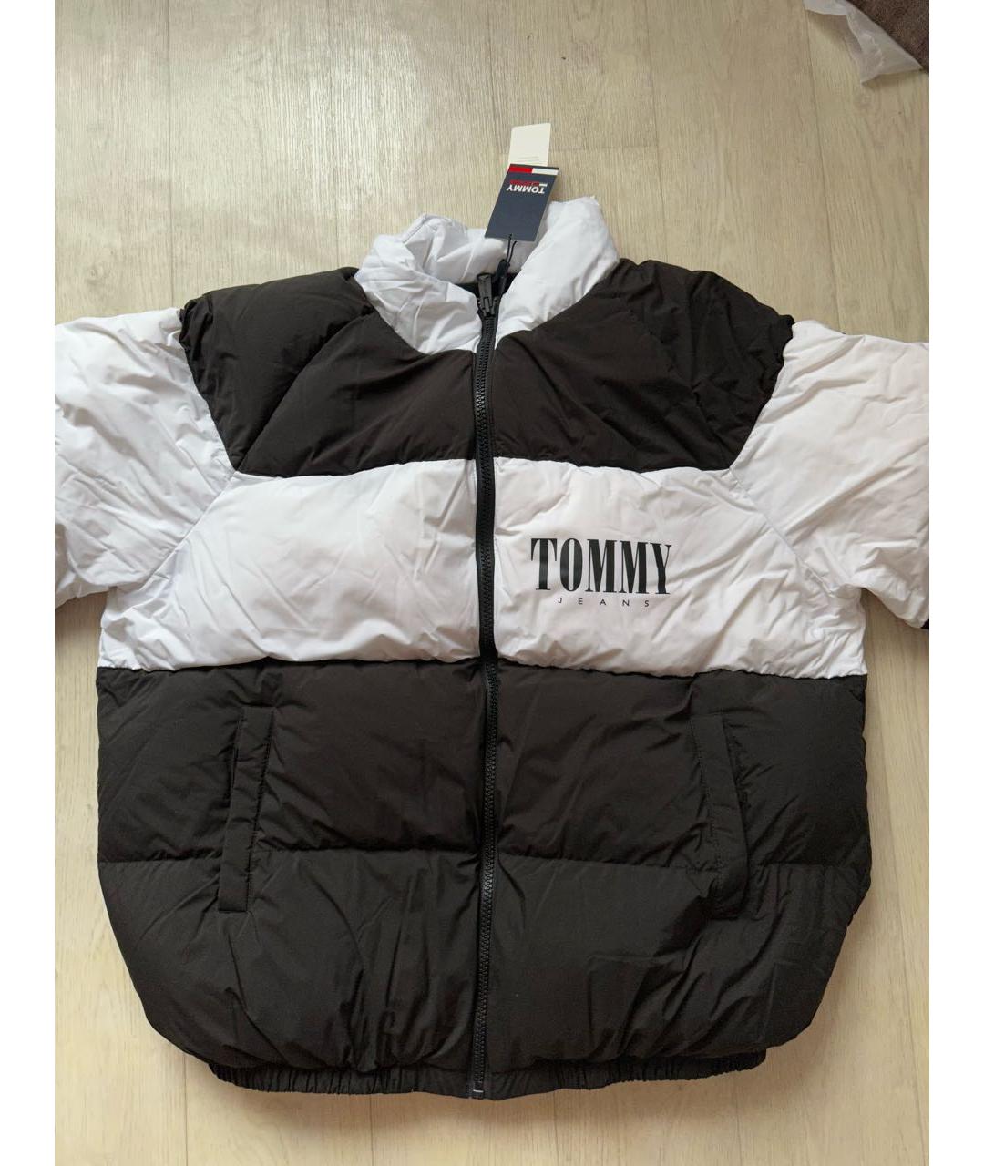 TOMMY HILFIGER Черный пуховик, фото 3