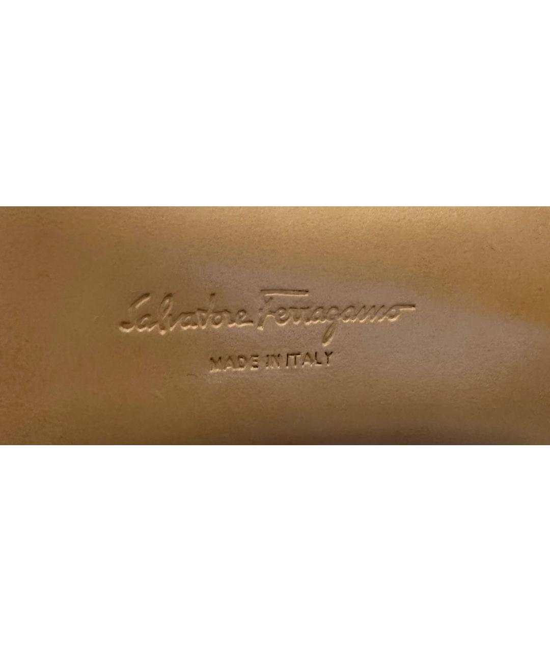 FERRAGAMO Красные туфли из лакированной кожи, фото 6