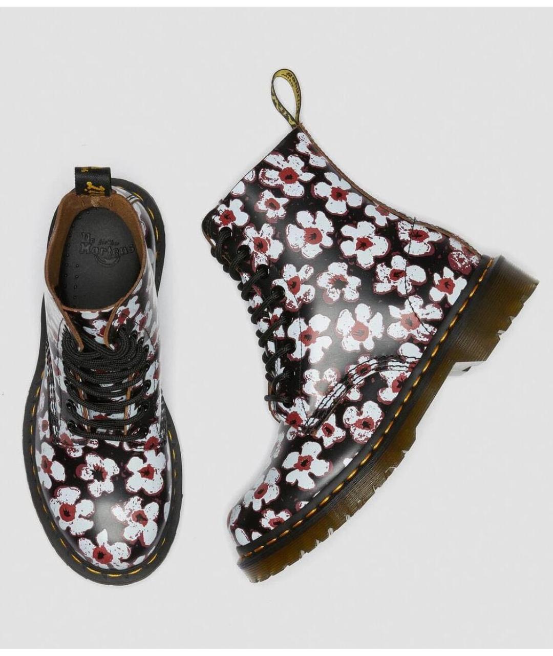 DR. MARTENS Мульти кожаные ботинки, фото 3