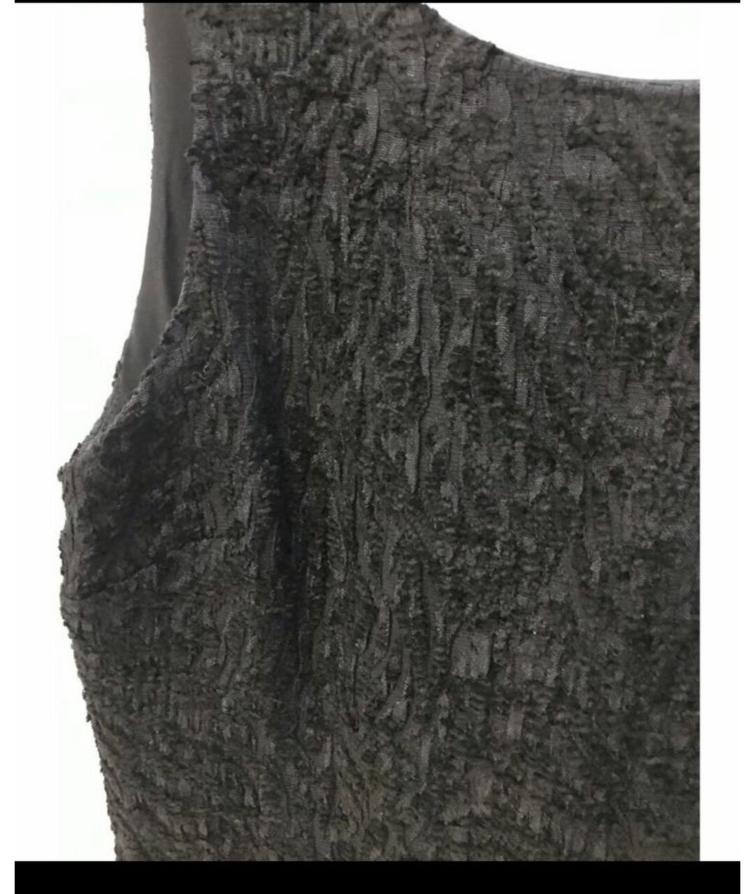 FENDI Черное ацетатное коктейльное платье, фото 4