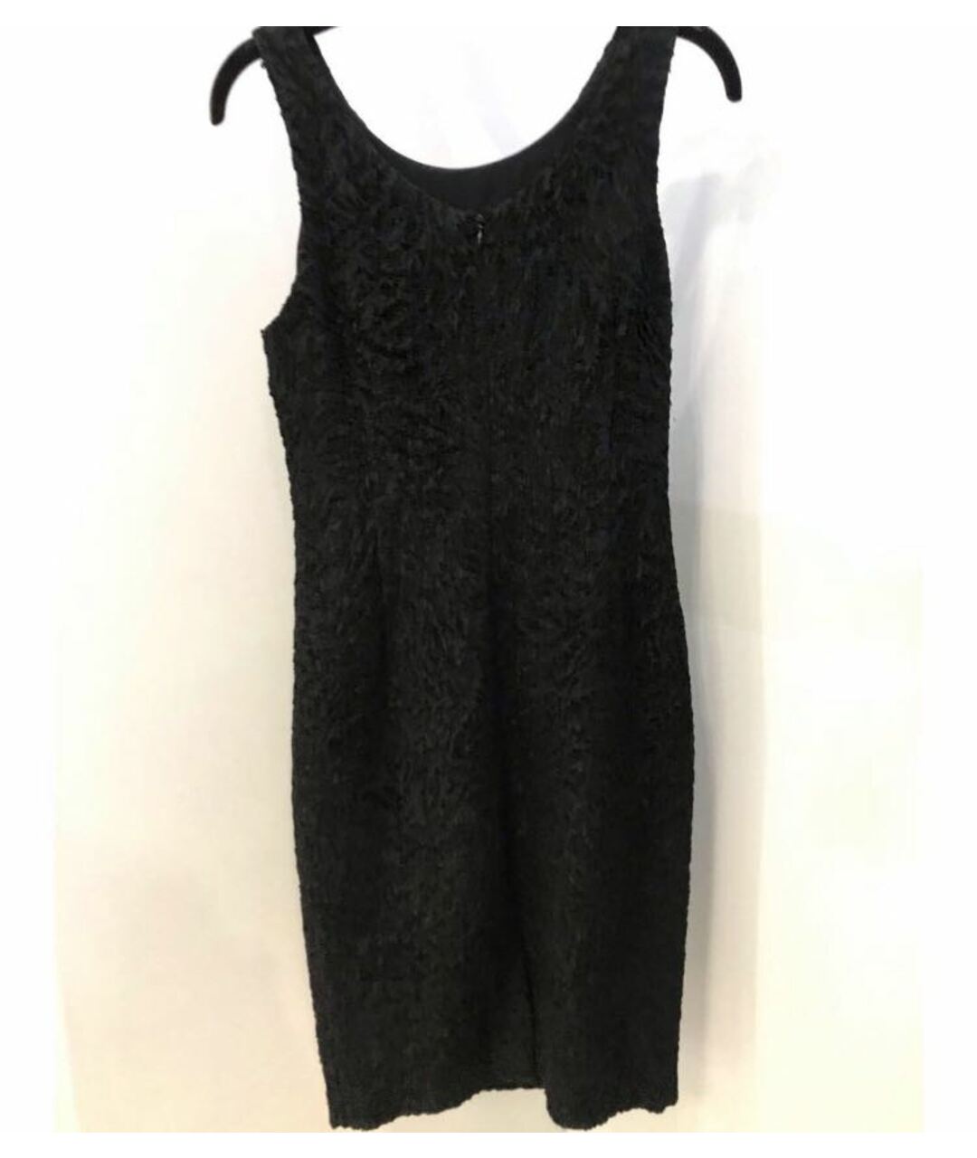 FENDI Черное ацетатное коктейльное платье, фото 2