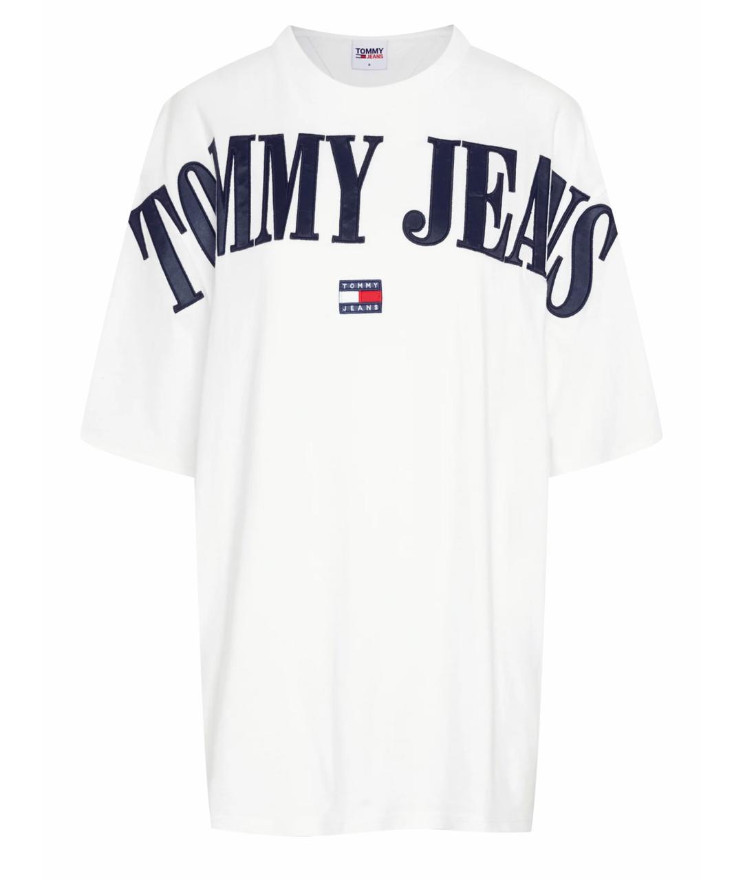TOMMY HILFIGER Белая хлопковая футболка, фото 1