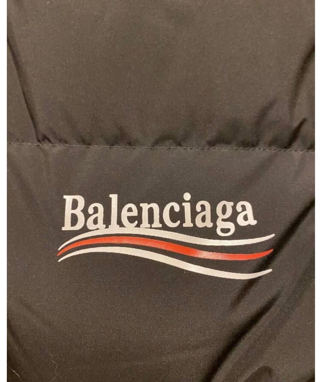 BALENCIAGA Черный пуховик, фото 5