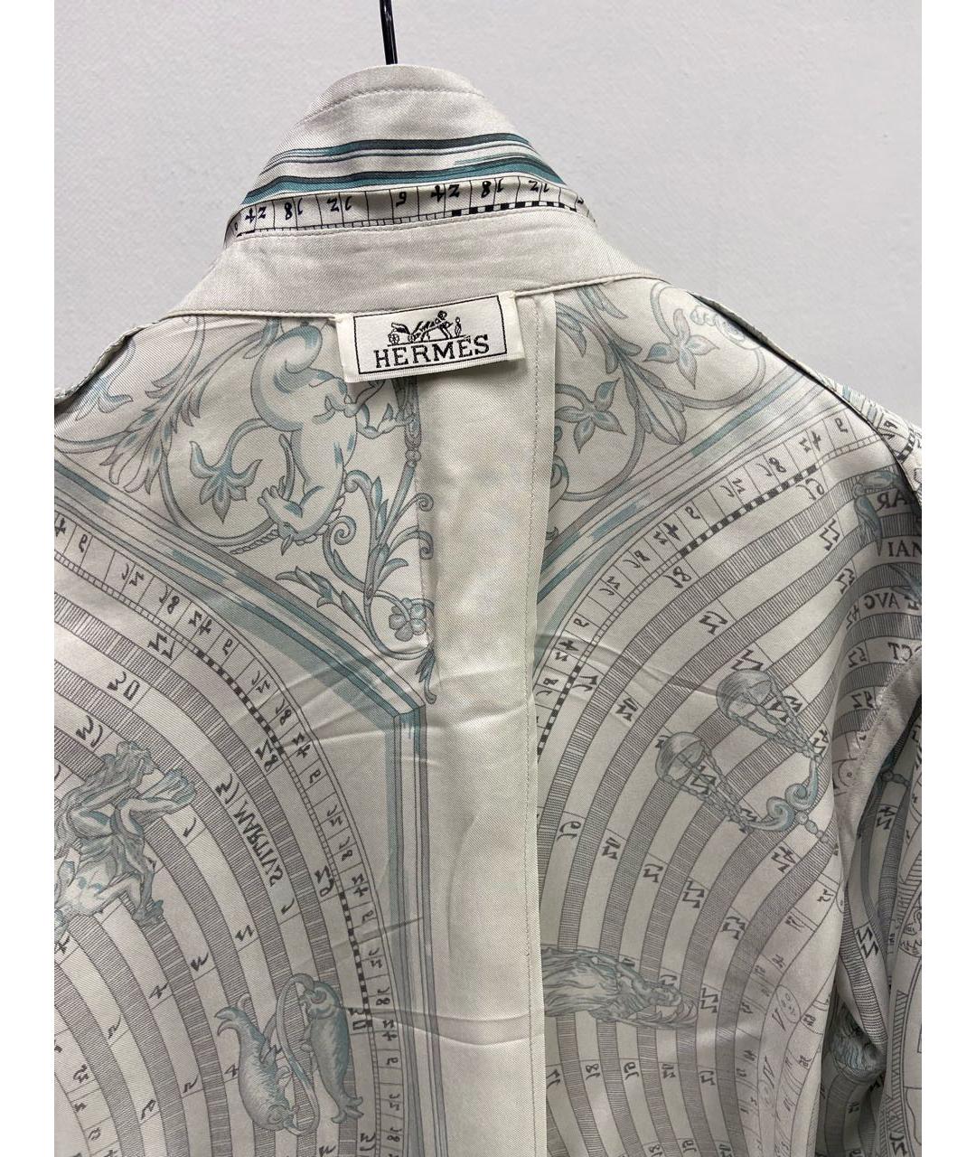 HERMES PRE-OWNED Мульти шелковая рубашка, фото 3