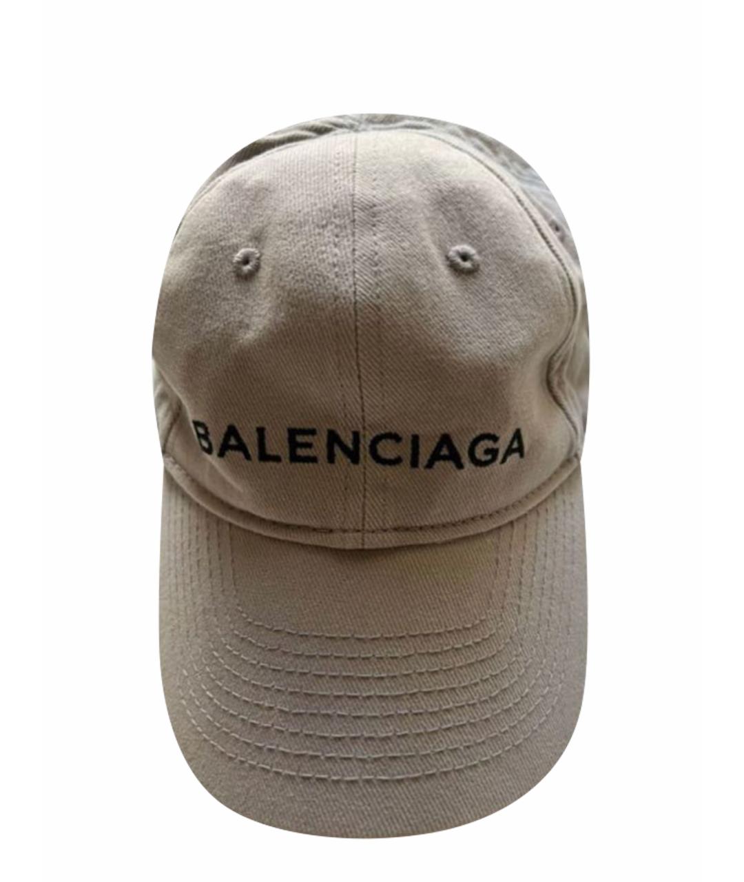 BALENCIAGA Серая кепка/бейсболка, фото 1